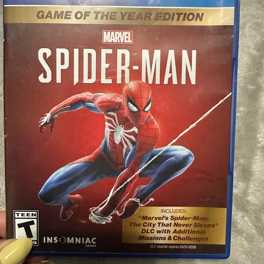 Marvel Red & Blue Web-Slinger PS4 GOTY Edition